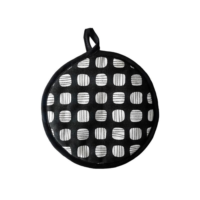 

1Pc Round Square Cotton Placemat Heat Resistant Home Kitchen Baking Insulation Pad Microwave Glove 18x28cm or 18x18cm