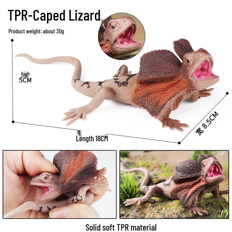 Kids' Marine Animal Model Stress Relief Toy Set: Pufferfish, Octopus, Crab, Shark, Dunkleosteus