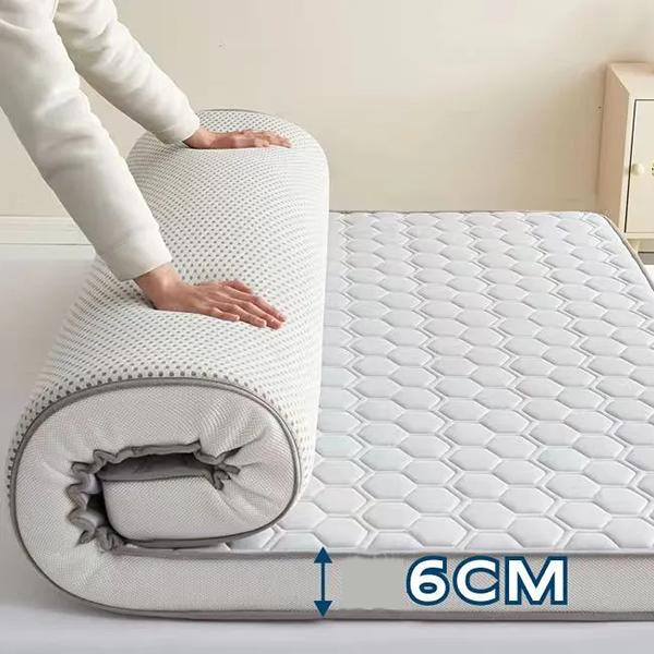 WTEMPO Domáci matrac z jahňacej vlny Jednofarebná tatami plyšová podložka Zimné zahustené teplé Spálňa Internát Hotel Jednolôžkové a Dvojlôžkové Prešívané prikrývky