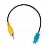 Fakra Cable 9.05 Inch Length Video Signal Transfer Fakra Backup Camera Harness Adapter