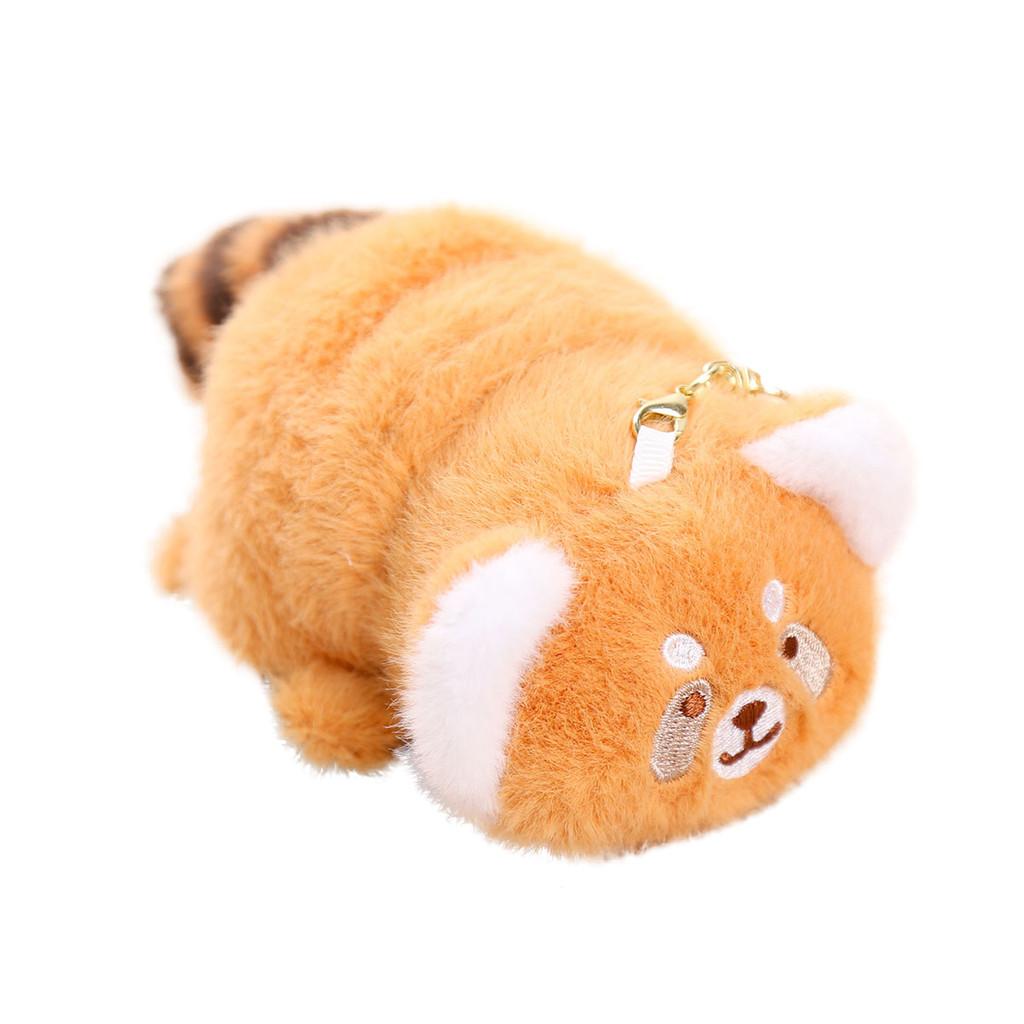 Porte-clés Panda en Peluche avec Design Réversible pour Filles et Accessoires de Sac