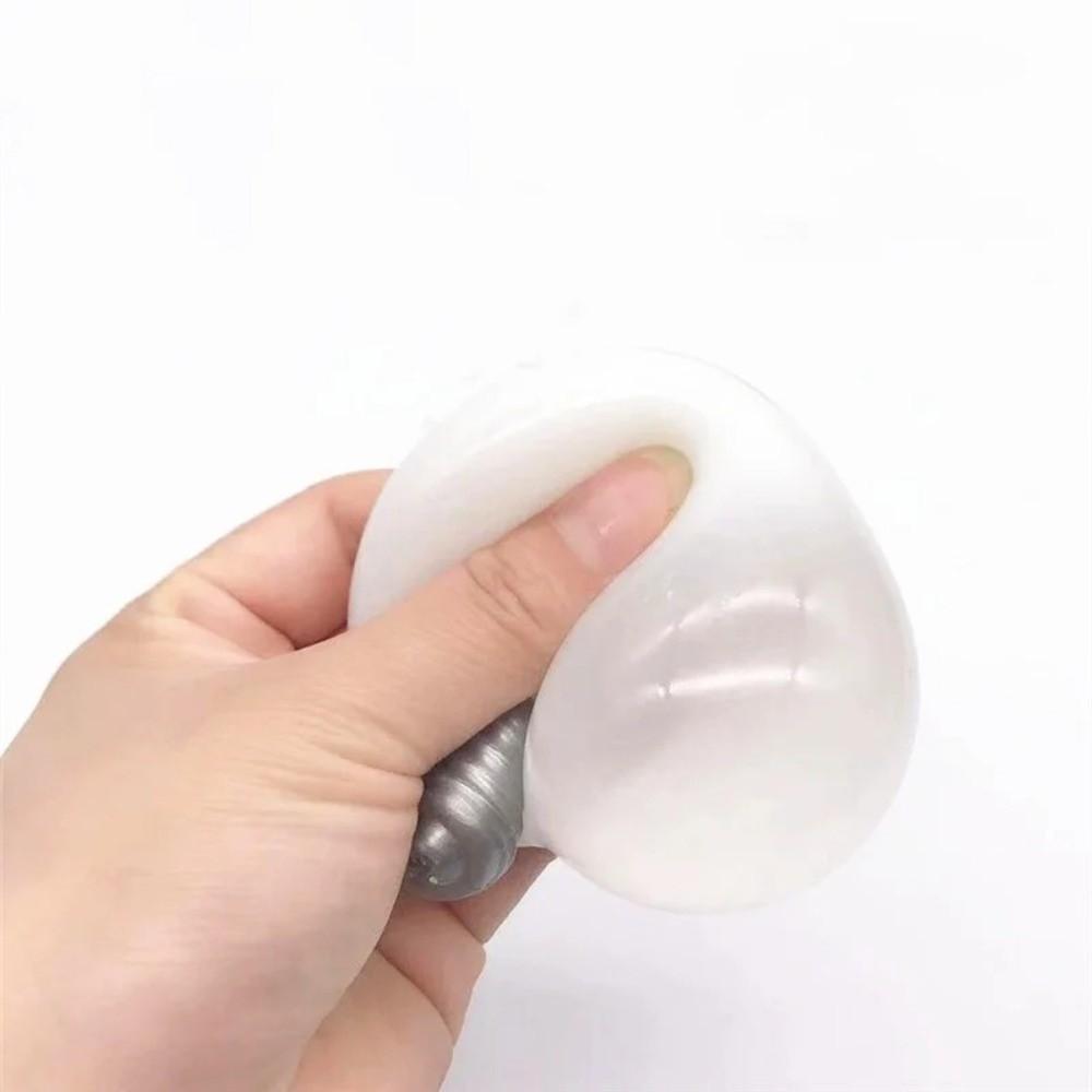 Luminous Fluorescent Light Bulb Squeeze Toy Slow Rebound Glowing Light Bulb Pinch Toy Stress Relief Sensory Fidget Toy