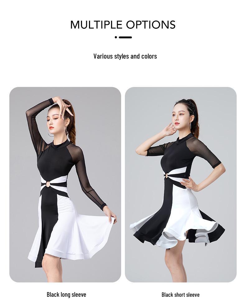 2025 Professional Adult Latin Dance Performance and Practice Dress
