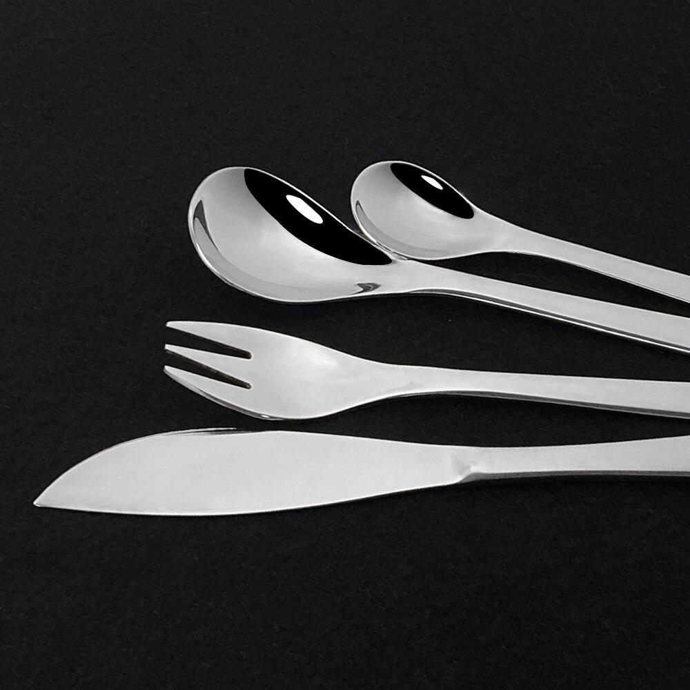 Купить 8 комплектов золотой столовой посуды, набор столовых приборов ...