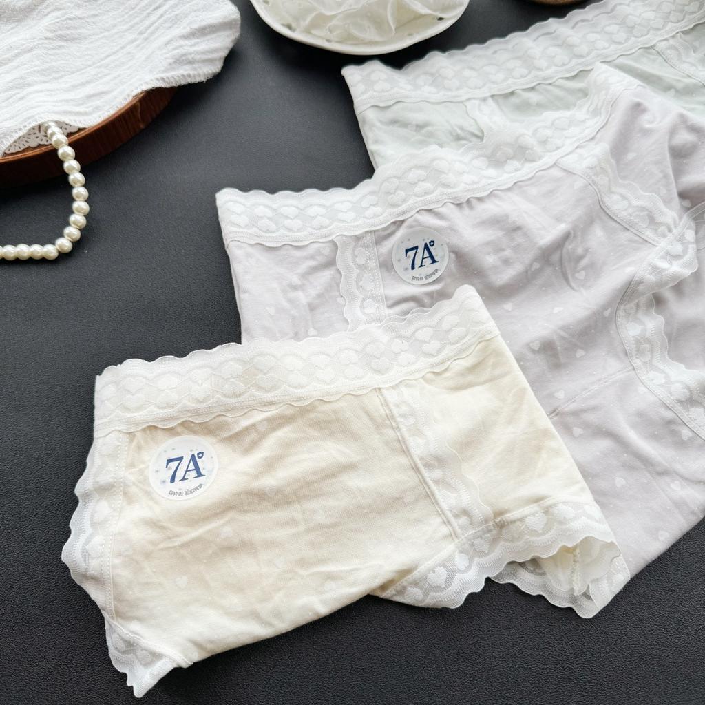 Ladies Summer Comfortable Breathable Long Crotch Bag Hip No Trace Middle Waist Triangle Briefs