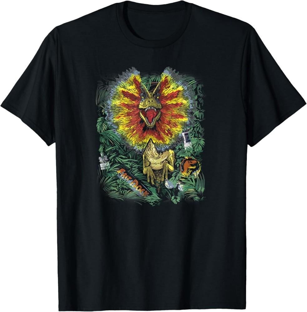 Jurassic Park Starry Dilophosaurus Stare T-Shirt Unisex T-Shirt S