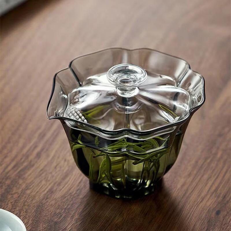 Yipan Heat-Resistant Borosilicate Glass Gaiwan