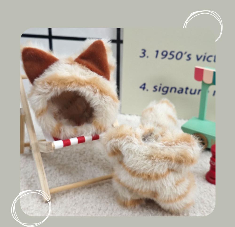 Spot Babykleidung Vinylpuppen 17cm Niedliche Puppen Anzieh Tierkleidung Plüschanzug Puppenkleidung