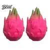 Fruit Stress Ball 1/2/3Pcs Simulation Dragon Squeeze Toy Relief Dragonfruit Soft Decompression Shape Sensory Fidget