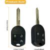 Key Fob Replacement Compatible with 2011-2014 Ford F150/2011-2016 F250 F350/2013-2015 Explorer/2009-2017 Expedition Keyless Entry Remote CWTWB1U793,