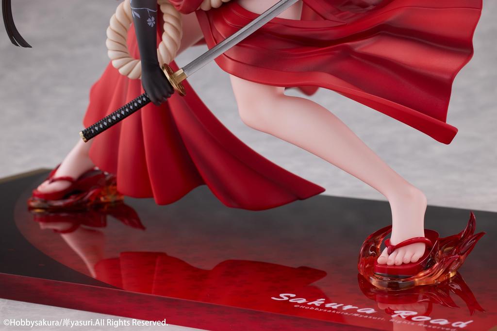 Original illustration by Yasuri Order Deluxe Edition scale PVC ABS painted finished figure Kishi "Lost Sakuramaki" Ver. 1/7 &