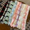Y2K Cutout Arm Warmers with Velvet Bows, Ribbed Knit Fingerless Gloves Ruffle Trim for Women Girls Balletcore Lolita Fashion