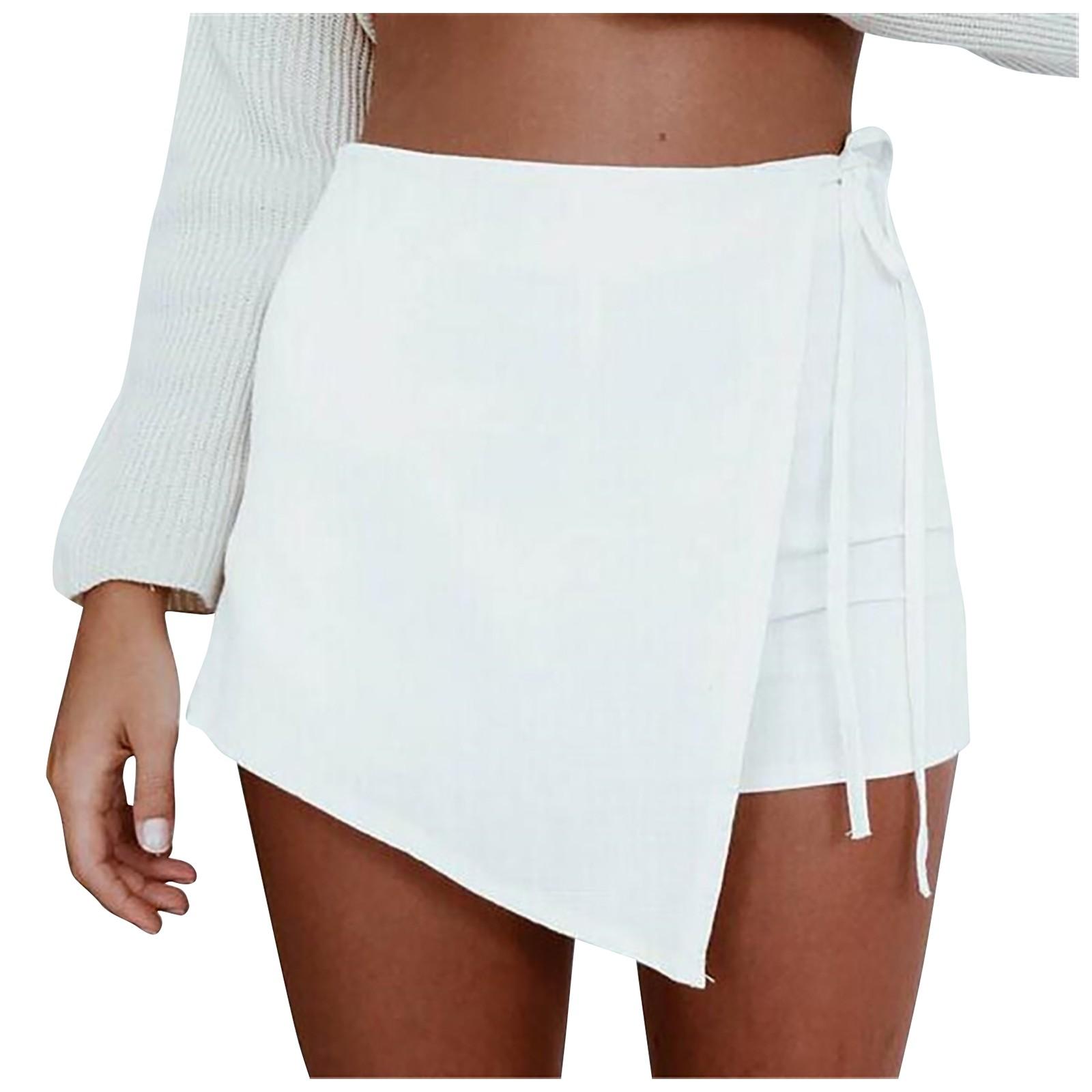 

Модные женские кружевные шорты с завязками больших размеров, спортивные штаны для йоги, леггинсы, брюки S белый