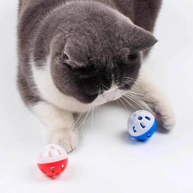 New Customer Bonus: Interactive Sounding Cat Toy Ball with Bell