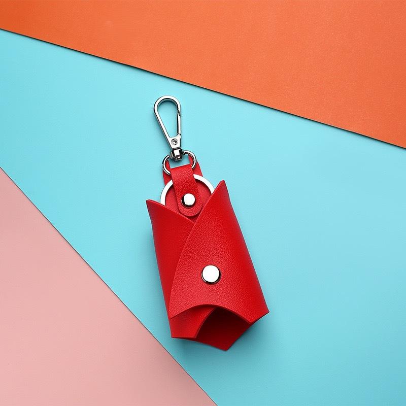 Reliable Ship Creative Windbreaker Shape Key Case Car Interior Accessories PU Leather Key Organizer Pouch for Men Women Fast