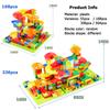 Assembling Slide Building Blocks for Kids Funny Ornaments Variety Slide Assembling Building Blocks Toy for Christmas Gifts
