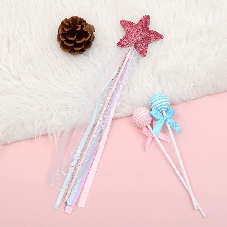 Fairy Wand Photostudio Props Girl Lovely Headband Cos-play Wing Hair Decorations