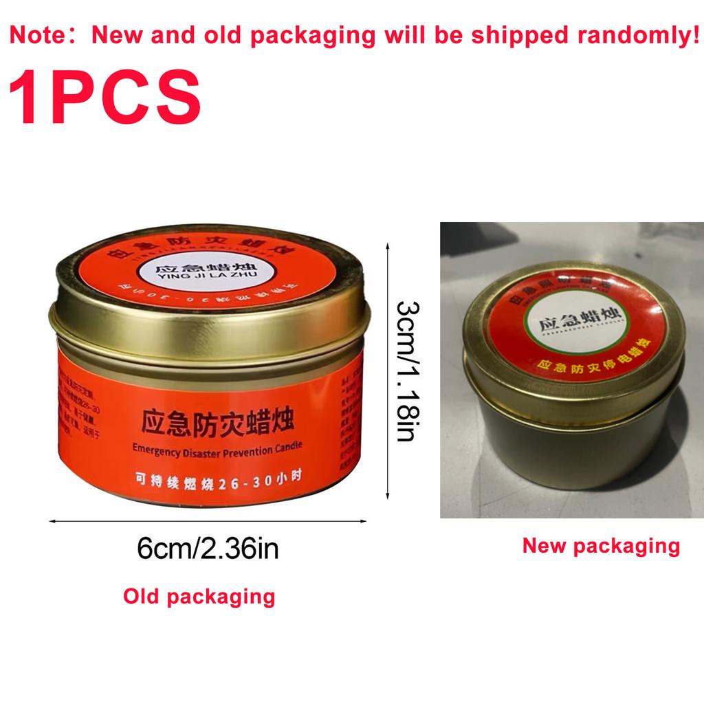 Windproof Candles 30 Hour Light Long Lasting Survival Candle Safe Emergency Disaster Candles Drop-proof For Home Camping outdoor