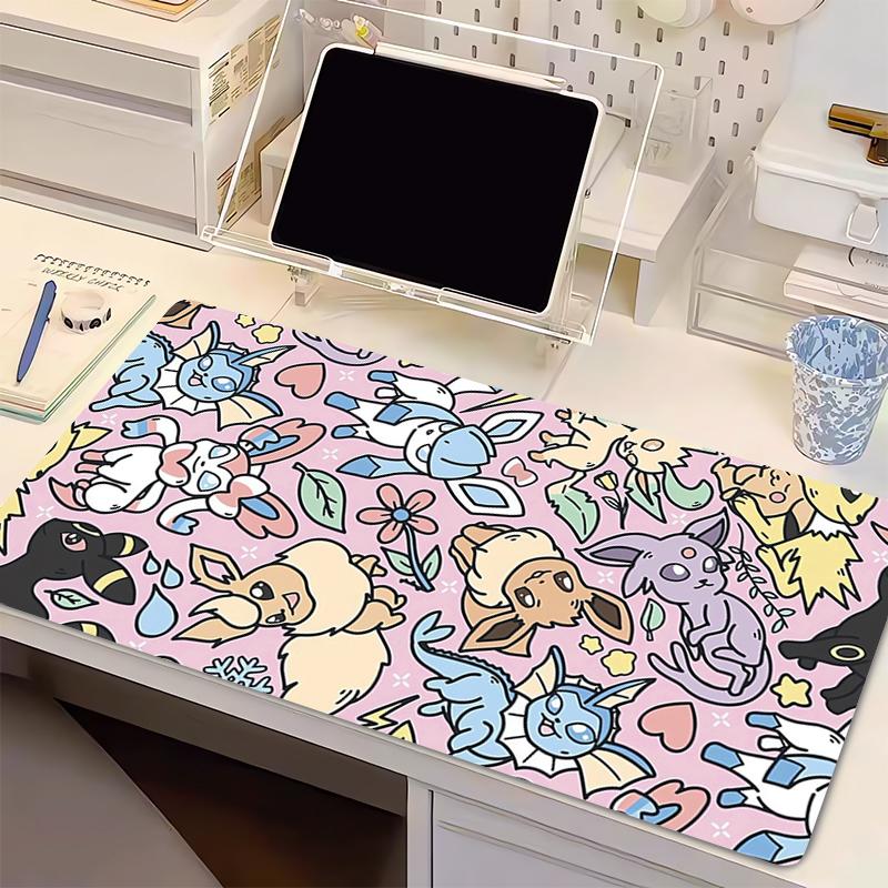 Mouse Pad PPokemon Anime Game Gaming Accessories Varmilo Keyboard Pad PC Computer Rubber Desk Mat Carpet Cartoon style Mousepad