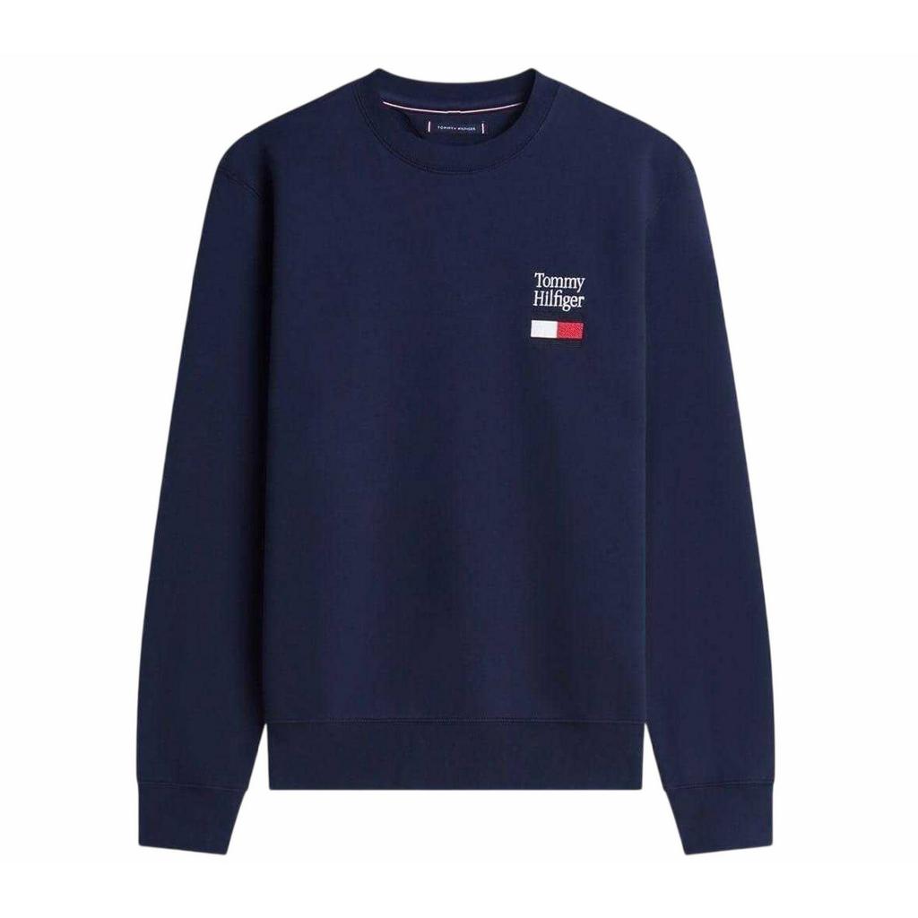 Tommy Hilfiger Herren Sweatshirt mit gesticktem Logo