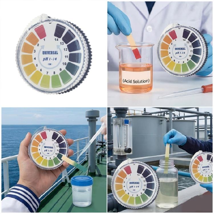 0-14 Acid Measurement Paper Litmus Test Paper Quick Result Solution For School Lab And Outdoor Studies