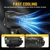 S8 1Pc 20W Motorcycle Spotlight Dual Color Temperature LED Auxiliary Lamp IP68 Waterproof