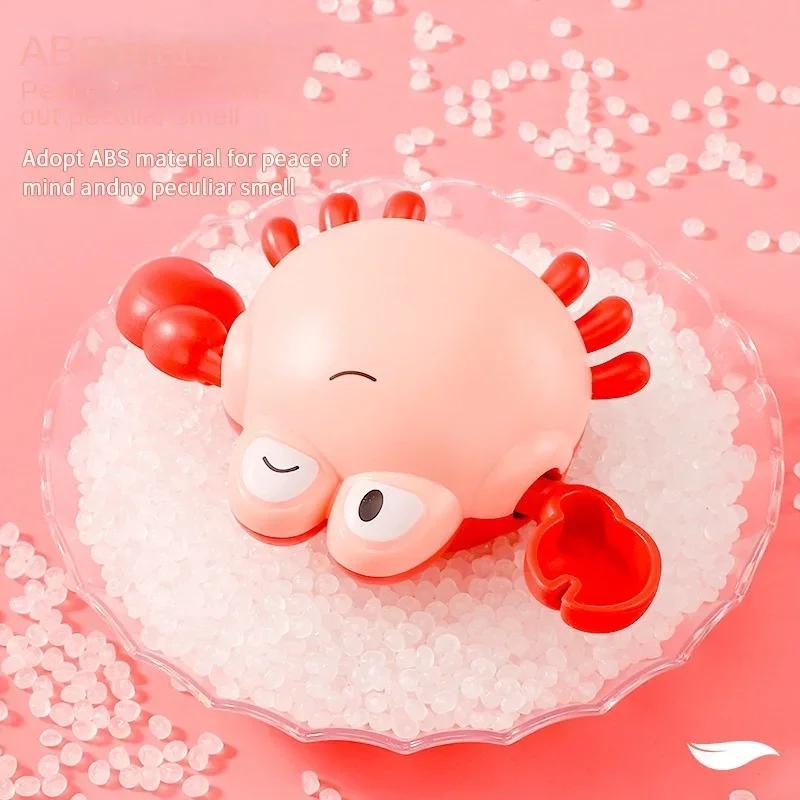 Non-Toxic Summer Bath Toys Kids Swimming Clockwork Dolls Play Water Baby Bathing Cute Funny Children Bathroom Shower Bathtub Animals Toy