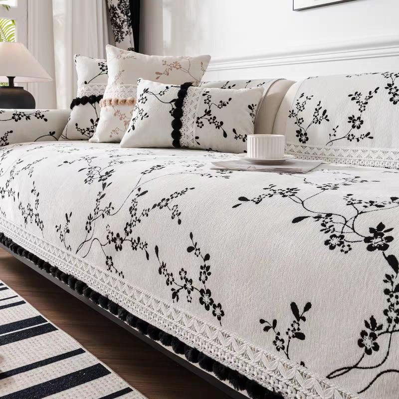 

Universal Anti-slip Sofa Cover All Seasons Soft Comfortable Cushion for Home Decoration Fashionable Sofa Towel 110*240cm