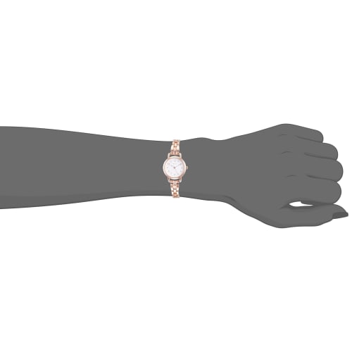 Fieldwork Watch Analog Fine Nickel Free Metal Band Floral Pattern ST241p-3 Women's Rose Gold