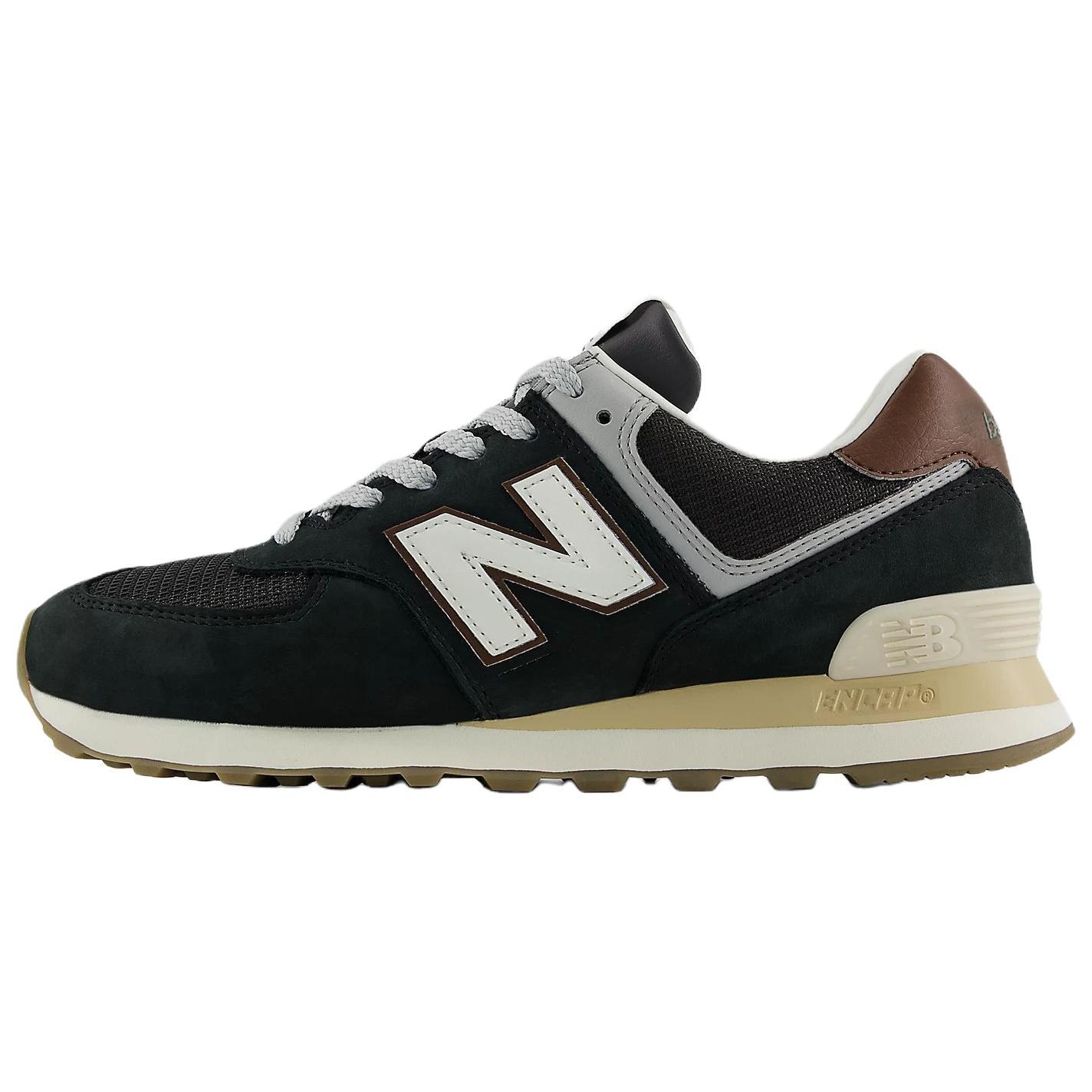 New Balance 574 Brown Dark Silver Metallic Men s U5748SB EU 37