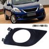Pair Front Bumper Fog Light Lamp Cover Bezel For Nissan Versa Sunny 2011-2013 AC