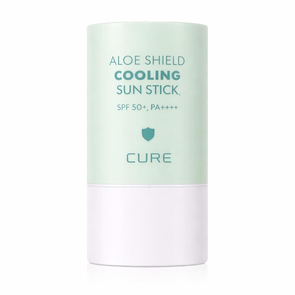 KIMJEONGMOONALOE CURE Aloe Shield Cooling Sun Stick SPF50+ PA++++ Organic UV Protection 23g x2