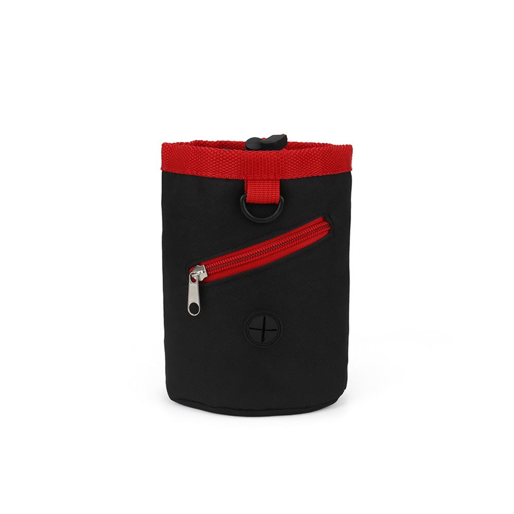 

Simple Pet Training Waist Bag Dog Snack Pocket Pet Poop Pouch Outdoor Storage Supplies чёрный