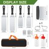 Griddle Accessories Kit 13PCS HeavyDuty Stainless Steel Spatula Set for Blackstone Flat  Grill Outdoor Cooking