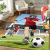1pc Soccer Hero Carpet Rug for Bedroom Living Room Decor Sofa Home Game Area Rug Non-slip Floor Mat. DT7160195