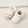 Unisex Winter Fleece-Lined Baby Shoes, Soft Sole, Warm for Newborns 0-1 Year, Thickened, 9 Months+