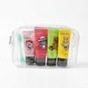 LG Household & Health Care Kakao Friends Minis Travel Toiletries 5-Piece Set: Shampoo, Conditioner, Toothpaste, Toothbrush, Foam Cleanser, 1 Set