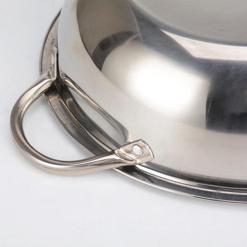 Stainless Steel Induction Hot Pot & Soup Basin for Restaurants