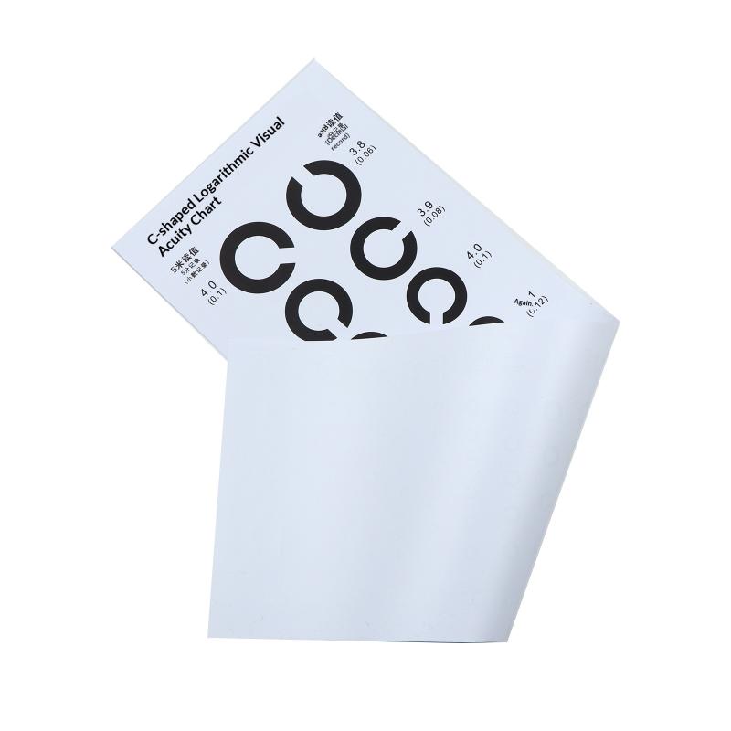 Near Vision Test Cards Vision Chart Decimal Broken C For Eye Exams | Medical/Optical Supplies