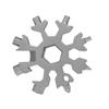 Original Snowflake 18-in-1 Hexagonal & Octagonal Multifunctional Stainless Steel Tool Card