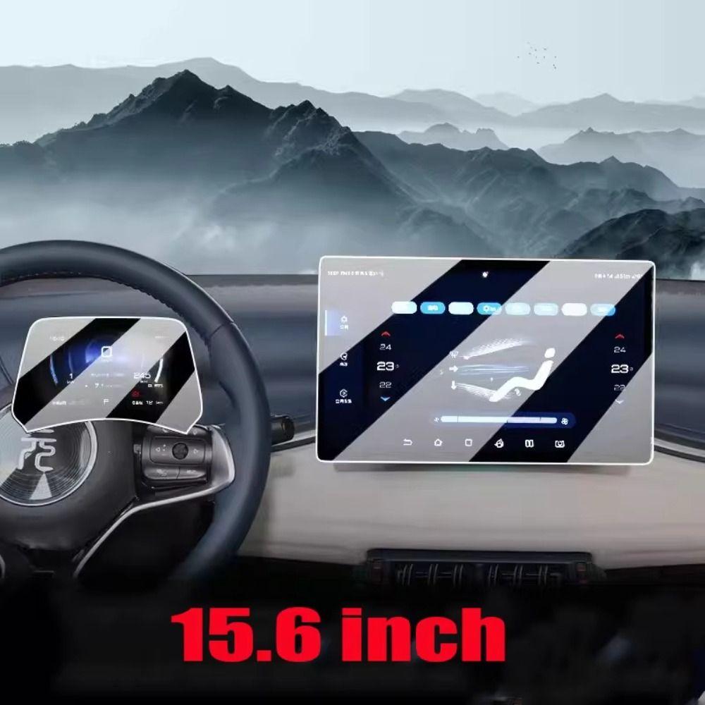 Tempered Glass Protective Film Transparent GPS Navigation Screen Dashboard Protection