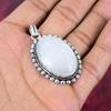 Rough Salenite Gemstone Handmade Silver Jewelry, 925 Solid Sterling Silver Pendant For Anniversary Gift