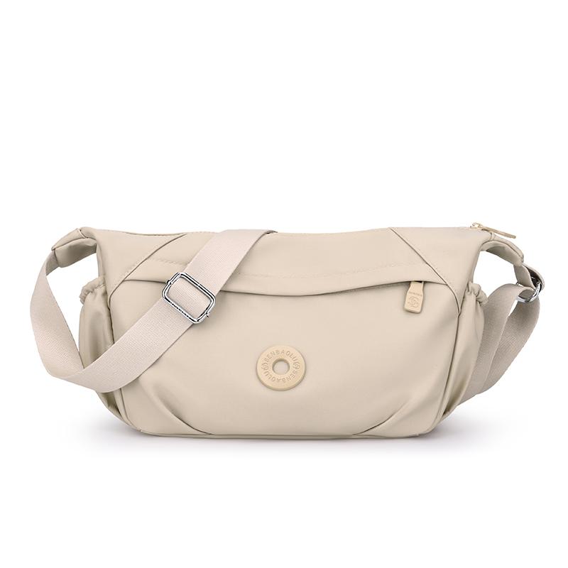 Water-Resistant Nylon Handbag Women's Lightweight Multi-Compartment Large Capacity Shoulder Bag