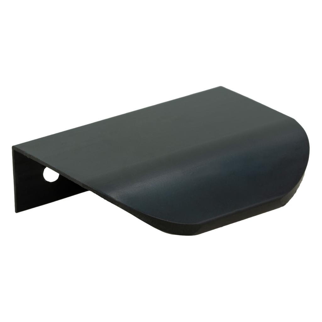 50 mm black edge furniture handle