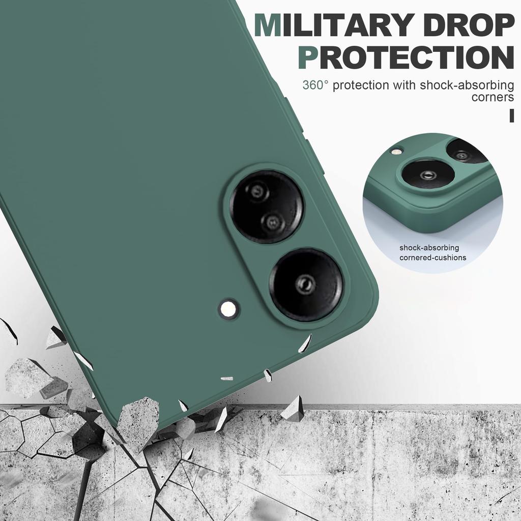 Case for Redmi 14C 13C 10C 12C 9C 9A A5 A3 A2 A4 Poco X7 Pro C75 X5 X6 X3 NFC M7 M6 Pro M5S Redmi Note 14 Pro Plus 13 12 11 10S Soft Silicone Cover