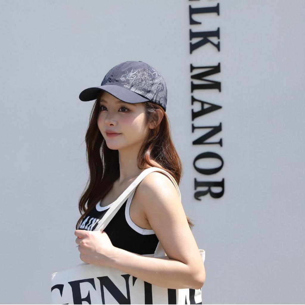 Chinese Style Dragon Print Quick-Dry Baseball Cap - Unisex Sun Protection Hat
