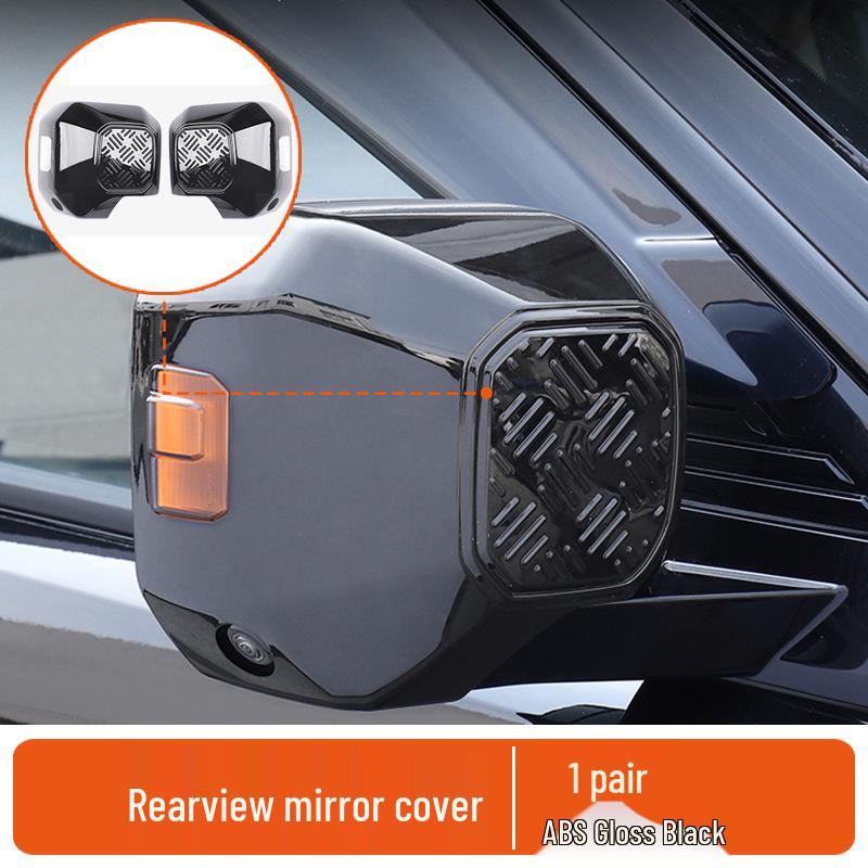 

Tank 400 Hi4z/t Black Rearview Mirror Cover Kit - Mecha Warrior Edition