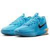 Nike Air Zoom GT Cut 3 EP Blue Fury Metallic Silver Tangerine Tint Black Men's Basketball Shoes DV2918-404