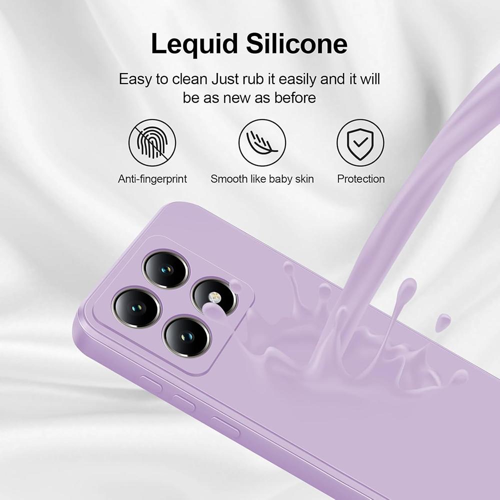 Luxury Square Silicone Soft Case For Xiaomi Mi 15 14 14T 13 13T 12 12T 12X 12S Pro Lite Ultra Matte Candy Color Cover Shockproof