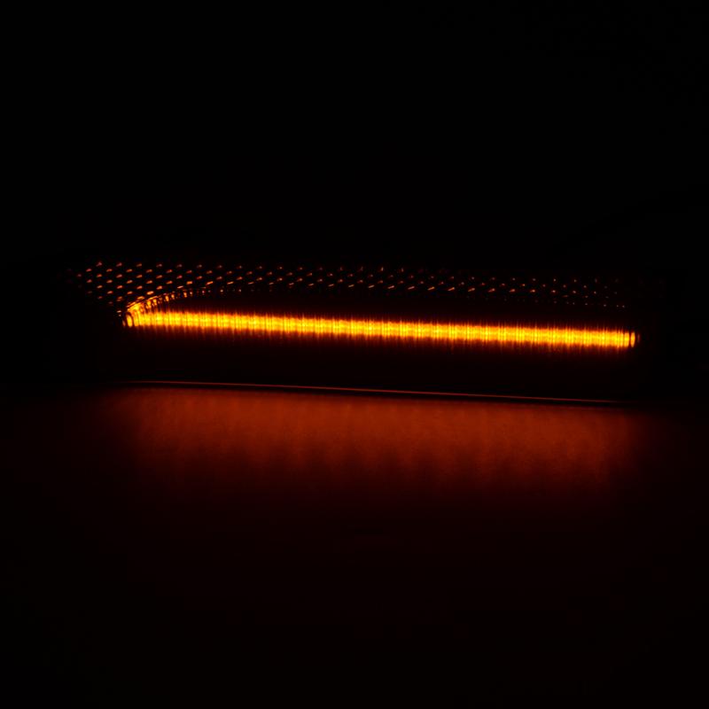 97063103302 97063103402 1Pair Black Lens LED Sequential Side Marker Light Lamp Fit for Porsche Panamera 970 Chassis G1 2009-2016